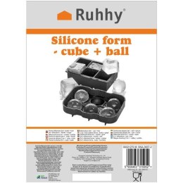 Forma silikonowa 2w1- kostki + kule Ruhhy 21270